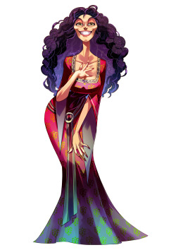 ladyunfer: Mother knows best! Charmingly twisted mother Gothel for the Disney Challenge (Desafío Disney) on Facebook 