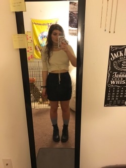 I bought this skirt over a year ago but it was too small at the time but I kept it since it&rsquo;s so cute and I rediscovered it in my drawer a few weeks ago and I love it so much! The top is new hehe. Haven&rsquo;t had a chance to wear this outfit yet