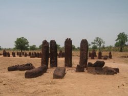 historical-nonfiction: gelana78:  historical-nonfiction:     Divided into four large sites across Senegal and Gambia, the Senegambian Stone Circles cover an area of approximately 18,500 square miles (30,000 square kilometers). Constructed somewhere betwee