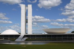 archdigest:  Brazil’s modernist utopia of a capital city, home to some of architect Oscar Niemeyer’s most stunning structures, turns 53 years old today. See architect Lee F. Mindel’s captivating photographs of Brasília. 
