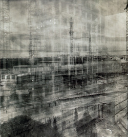 la-journee:  Michael Wesely ‘Long Exposure’  4 April 1997 – 4 June 1999 Potsdamer Platz, Berlin “For more than a decade, Michael Wesely has been inventing and refining techniques for making photographs with unusually long exposures-some as long