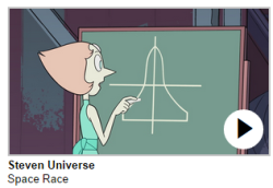 artemispanthar:  The thumbnail for “Space Race” on CN.com is this screenshot of Pearl drawing a spaceship (presumably)  #that&rsquo;s probably gonna be really long lecture for steven on why his spaceship was shit haha, probably. She&rsquo;s gonna