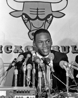 Michael Jordan was drafted by the Chicago Bulls thirty years ago today. 