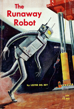 sciencefictiongallery:  Wayne Blickenstaff - The Runaway Robot 