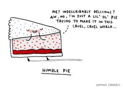 Humble pie by Gemma Correll