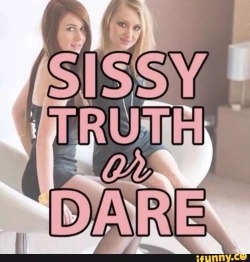 boyisagirl:  I am down for either, so ask me truth and ask me dare.  I dare you, all questions answered, message me.  I’ll take a dare. 