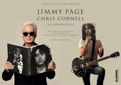 grungebook:  Jimmy Page &amp; Chris Cornell in conversation in Los Angeles, Nov. 12, 2014