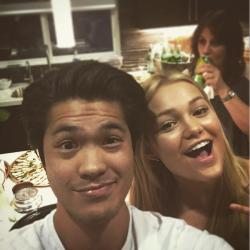 dailyoliviaholt:  justjaredjr: It’s @rossbutler &amp; @olivia_holt at the #PerfectHigh premiere party! Are you watching it on @lifetimetv? #JJJPerfectHigh#PerfectHigh #takeover 