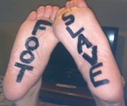 lovetapebondage:  Ohio Foot And Sock Slave!