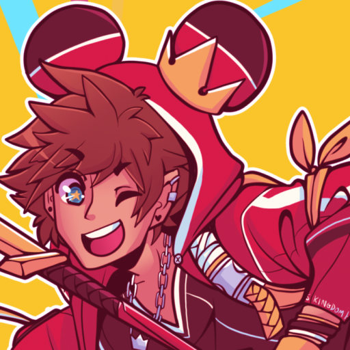 clolymoly: I was too much of a coward to submit anything to @destiny-islanders  Sora birthday zine, but I still wanted to do something for my son after the atrocities committed by Nomura 😭😭 