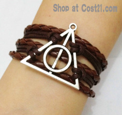  Only ū.99 shop at This21.com,Harry Potter Bracelet Deathly Hallows Shop link: http://www.this21.com/harry-potter-bracelet-deathly-hallows-p-2778.html Fasion jewelry promotion store,Supply all kinds of cheap fashion jewelry on Bracelets (855) &gt; Anchor