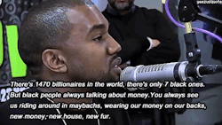 amemberoftheblackcommunity:  yeezusquote:  We need a spot on that table, we need to make this money, we need economic empowerment. Not just vocal empowerment, not just Twitter, not just Instagram. We need economic empowerment.  Dammit Ye what happened?