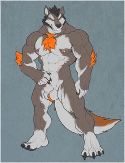 chrispywolf:  (Zan) Half Wolf Full handsome Artist - nightterror 