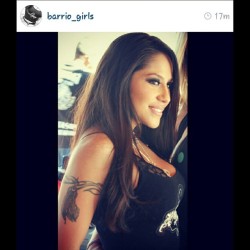 Make sure to follow our back up fan page @barrio_girls I&rsquo;ll add more pics and star following people again.