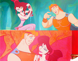 disneyismyescape:  Lovely Disney Couples [4/?]Hercules and Megara 