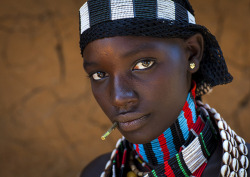 Hamer woman in Turmi, Omo valley, Ethiopia by Eric Lafforgue on Flickr.
