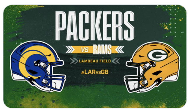 Green Bay Packers vs LA Rams