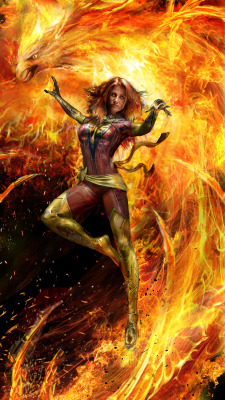 thecyberwolf:  PhoenixCreated by John Gallagher (Uncanny Knack)/Find this artist on Website &amp; DeviantArt/More Arts from this Artist on my Tumblr HERE