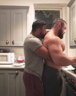 dalthorn:  Thesan Edin (Left) &amp; Paul McNulty (Right) - Not only is this cute and endearing but it’s what I state would be my own goals for a relationship, partner, and physique. 