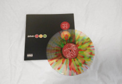 lukebeazley:  Blink-182 - Take Off Your Pants And Jacket5th press - red/green/yellow splatter /2000 If we’re fucked up, you’re to blame 