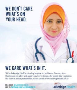 nationalpost:  ‘We don’t care what’s on your head’: Ontario hospital launches ad aimed at Quebec medical students, values charter A hospital in Ontario is trying to appeal to medical students in Quebec with an attention-grabbing new recruitment
