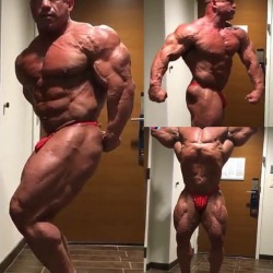 Jose Raymond - A few hours prior to the Arnold 2017 weigh in.