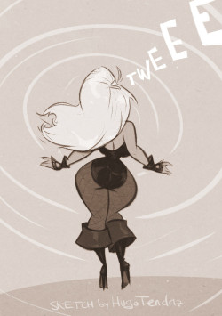 Black Canary - Cartoony PinUp SketchQuick Monochrome Canary sketch, because I’m falling in love with monochrome booties :)And Merry Christmas to all of you who celebrate today.  Newgrounds Twitter DeviantArt  Youtube Picarto Twitch   
