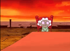 downwithtomhanks:  tatercat:  Courage the Cowardly Dog, “Little Muriel”  J 