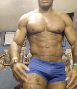black-nip-nation:  I’d give my last dime for a night or 2 with this nicca