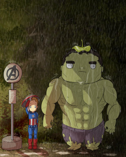 skeetbucket:  kimisbaked:  mypandemonium:  Variations on My Neighbor Totoro. All credits can be found here. Additional variations (including Naruto, Dexter’s Laboratory, Star Wars, and more) can also be found here.  This makes me sooooooooo happy  love