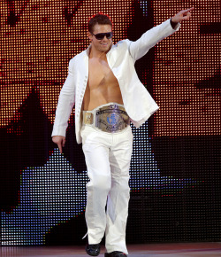 fishbulbsuplex:  WWE Intercontinental Champion The Miz