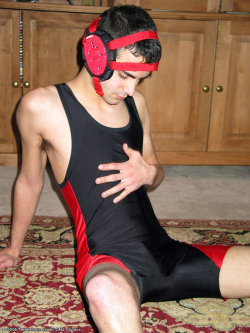 dalhyp:&ldquo;Woah!&rdquo; My friend said as he woke from trance. &ldquo;I feel so good.&rdquo; He looked down at what he was wearing. His hand felt the fabric of the singlet. &ldquo;This feels incredible. I really like being a wrestler.&quot;  &quot;Of