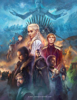 pixalry:  Game of Thrones Poster - Created by Gonzalo Kenny  Prints available for sale from the artist’s shop. 