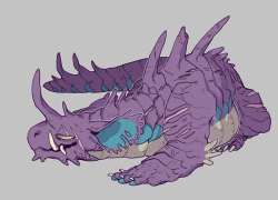 latiasite:corycat90:redraw of my nidoking oche is blind in that left eye and is missing his pinkie finger there toohe’s old and beat up but his super gentleBABY