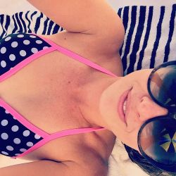 What a perfect #beach day! ðŸŒžðŸŒžðŸŒž Time to get my #1pieceswimsuit on and head out for a swim! #model #swimsuitheaven #alexis #lycra #join #polkadots #sydney #jointheconversation
