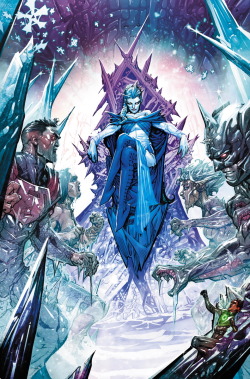 Come January, the Justice League 3000 take on Queen Elsa Ice.