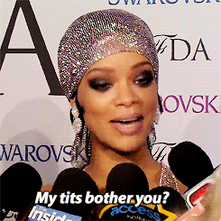  Rihanna Rocks Shockingly Sheer Swarovski Crystal Dress at CFDA Awards x 