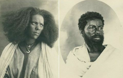 swaywithb:  imjustjason:  4167: Vintage portraits taken of people in Eritrea in the 1930′s, the photographer is unknown  Mary and Jesus?  Lookin like Jesus