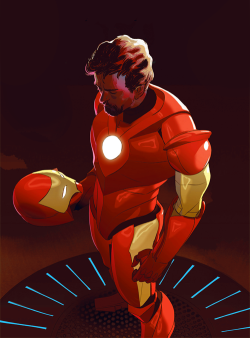 mayparker-moved:   ultimate comics: iron man (2012) #3, cover art by franklin j. stockton  