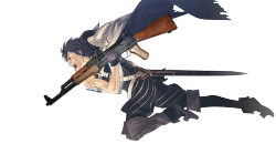 actual-haise:  Chrom…WITH A GUN.It’s even transparent.