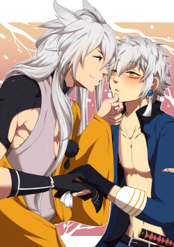 KogiNaki time~! It took me so long, I don&rsquo;t know why @_@ xD I guess lately i&rsquo;ve been lack of motivation or something &gt;_&lt;UU!!Anyways, hope you enjoy it! ^3^The characters are from Touken Ranbu.Also, you can follow me inthis other sites:ht
