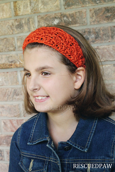 Fall Crochet Headband Pattern