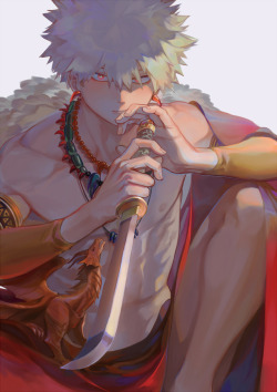 taro-k:    All the Bakugou fantasy version i’ve drawn so far! On another note, our MHA fanbook is still up for Preorder, and we’ve fixed the error with paypal guest check out(for debit/credit card) so the ordering process should be smooth now (preorder