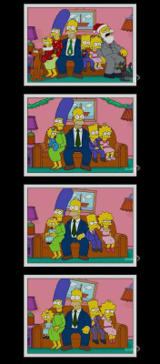 justwestofweird:  radio-freedunmovin:  justwestofweird:  yaddy123:  This is everything.  My favorite part is that Bart literally became Homer.  My favorite part is that Lisa became bisexual and eventually married Millhouse. Or the Jenda and Bart separatio
