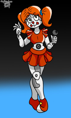 Circus Baby from Five Nights at Freddy’s Sister Location. Yes, I’m a fan of the FNaF series. 