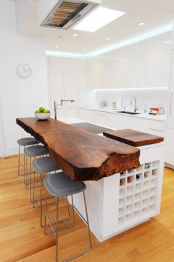 homedesigning:  (via 25 Unique Kitchen Countertops)
