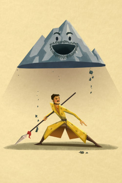 gabeweb:  The Red Viper and The Mountain Also, that shit’s fucked.  The season is almost over, here’s more GoT fan art.  (vía bruce-chang) 