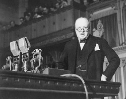 historicalfirearms:  Winston Churchill Quotes As you may have noticed many of the &lsquo;Quotes of the Day&rsquo; in recent weeks have been from Winston Churchill.  One of Britain’s greatest orators and heroes, a master of wit and an accomplished scholar