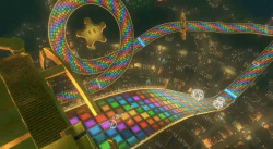 nothingbutgames:   Rainbow Road from Mario Kart 64 (1997) will be back in Mario Kart 8 (2014). 