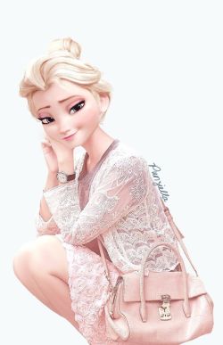 littlenhii:  willpunforfood:  avenging-sherl0ck:  icedteaintheafternoon:  psychokitty333:  I love Punziella’s work! Especially Rapunzel’s bangs and Elsa’s bun! Anways, the new BIG SIX!!!  SO MUCH QUALITY  dude rapunzel is totally checking anna out